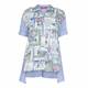 MARINA RINALDI PRINTED SHIRT 100% COTTON