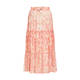 Marina Rinaldi Tiered Floral Skirt Pink