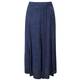 Marina Rinaldi BLUE CHECK MAXI SKIRT