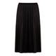 MARINA RINALDI LEATHER LOOK PLEATED SKIRT