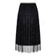 MARINA RINALDI GLITTER STAR PRINT SKIRT