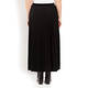 MARINA RINALDI SUNRAY PLEAT MIDI SKIRT BLACK