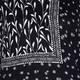 MARINA RINALDI BLACK FOLK PRINT SWEATER 