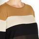 Marina Rinaldi Striped Sport Sweater 