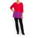 MARINA RINALDI TWO TONE SWEATER 