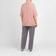 Marina Rinaldi High-Neck Short Sleeve Sweater Rose 