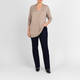 Marina Rinaldi Viscose Yarn Sweater Beige