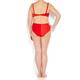 Marina Rinaldi two-tone red bikini