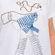 Marina Rinaldi Cotton Graphic T-shirt White