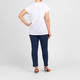 Marina Rinaldi Cap Sleeve T-Shirt White 