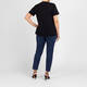Marina Rinaldi Printed Cotton T-Shirt Black