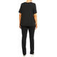 Marina Rinaldi Printed T-Shirt Black and Pink
