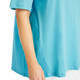 Marina Rinaldi Jersey and Poplin T-Shirt Turquoise