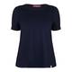 Marina Rinaldi navy jersey T-SHIRT