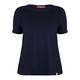 Marina Rinaldi navy jersey T-SHIRT