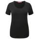 MARINA RINALDI T-SHIRT WITH BLACK CRYSTALS