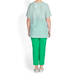 MARINA RINALDI LINEN COTTON BLEND TUNIC