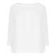 MARINA RINALDI SCOOP NECK TOP WHITE 