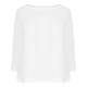 MARINA RINALDI SCOOP NECK TOP WHITE 