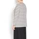 MARINA RINALDI NARROW STRIPE LUREX TOP 