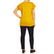 Marina Rinaldi Pure Cotton Long Sleeve T-Shirt Ochre 