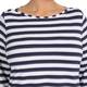 MARINA RINALDI STRIPE LUREX TOP 