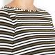 Marina Rinaldi Striped Jersey Sport Top 