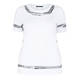 MARINA RINALDI CHARCOAL OUTLINE T-SHIRT