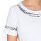 MARINA RINALDI CHARCOAL OUTLINE T-SHIRT