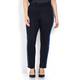 Marina Rinaldi NAVY JERSEY TROUSERS WITH VELVET SIDE STRIPES