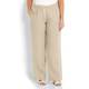 Marina Rinaldi stone pure linen TROUSERS