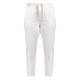 Marina Rinaldi Lurex Trim Jersey Jogging Trousers Cream