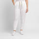 Marina Rinaldi Lurex Trim Jersey Jogging Trousers Cream