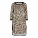 MARINA RINALDI ANIMAL PRINT DRESS