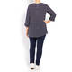 MARINA RINALDI PRINTED TUNIC NAVY