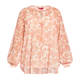 Marina Rinaldi Floral Georgette Tunic Pink