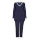 Marina Rinaldi navy leisure TUNIC + TROUSER