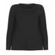 Marina Rinaldi black embellished bow TOP