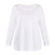 MARINA RINALDI JERSEY TOP WHITE 