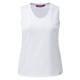 MARINA RINALDI white cotton jersey VEST