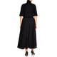 Marina Rinaldi Black Short Sleeve Polo Neck