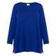 Marina Rinaldi Virgin Wool Sweater Cobalt Blue