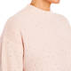Marina Rinaldi Ribbed Jewel Embellished Sweater Pink 