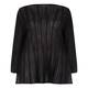 MARINA RINALDI BLACK RIB LUREX SWEATER