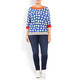 MARINA RINALDI PRINTED SWEATER