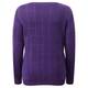 Marina Rinaldi VIOLET TEXTURED SWEATER