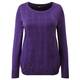 Marina Rinaldi VIOLET TEXTURED SWEATER