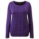 Marina Rinaldi VIOLET TEXTURED SWEATER