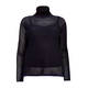 MARINA RINALDI SHEER RIBBED TOP