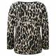 Marina Rinaldi animal print jacquard sweater